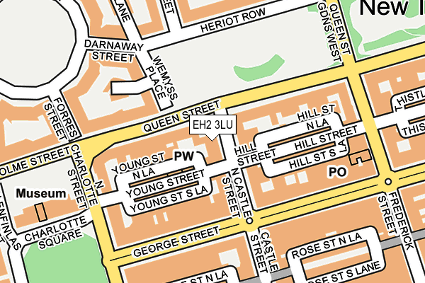 EH2 3LU map - OS OpenMap – Local (Ordnance Survey) EH2 3LU map - OS OpenMap – Local (Ordnance Survey)