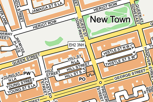 EH2 3NH map - OS OpenMap – Local (Ordnance Survey) EH2 3NH map - OS OpenMap – Local (Ordnance Survey)