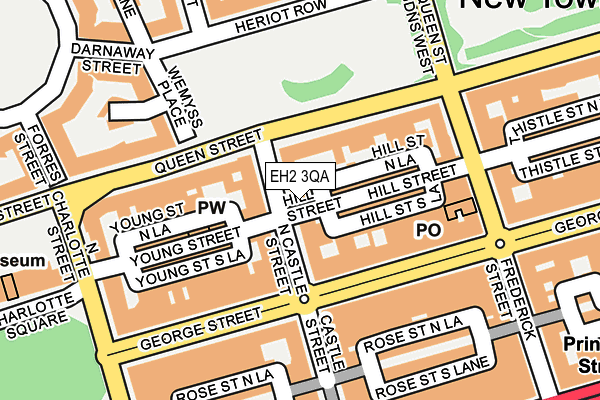 EH2 3QA map - OS OpenMap – Local (Ordnance Survey) EH2 3QA map - OS OpenMap – Local (Ordnance Survey)