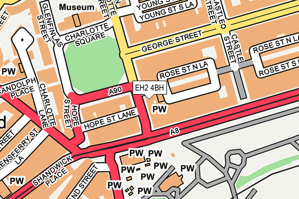 EH2 4BH map - OS OpenMap – Local (Ordnance Survey) EH2 4BH map - OS OpenMap – Local (Ordnance Survey)