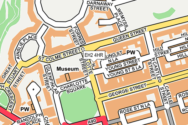 EH2 4HR map - OS OpenMap – Local (Ordnance Survey) EH2 4HR map - OS OpenMap – Local (Ordnance Survey)