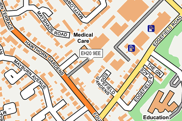 EH20 9EE map - OS OpenMap – Local (Ordnance Survey) EH20 9EE map - OS OpenMap – Local (Ordnance Survey)
