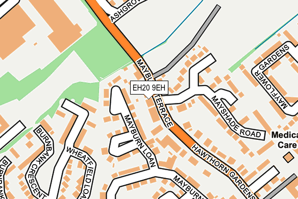 EH20 9EH map - OS OpenMap – Local (Ordnance Survey) EH20 9EH map - OS OpenMap – Local (Ordnance Survey)