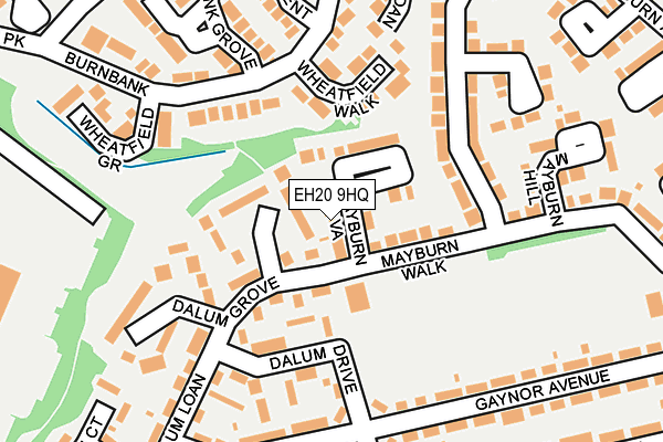 EH20 9HQ map - OS OpenMap – Local (Ordnance Survey) EH20 9HQ map - OS OpenMap – Local (Ordnance Survey)