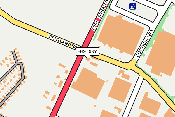 EH20 9NY map - OS OpenMap – Local (Ordnance Survey) EH20 9NY map - OS OpenMap – Local (Ordnance Survey)