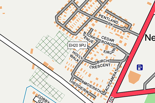 EH20 9PU map - OS OpenMap – Local (Ordnance Survey) EH20 9PU map - OS OpenMap – Local (Ordnance Survey)
