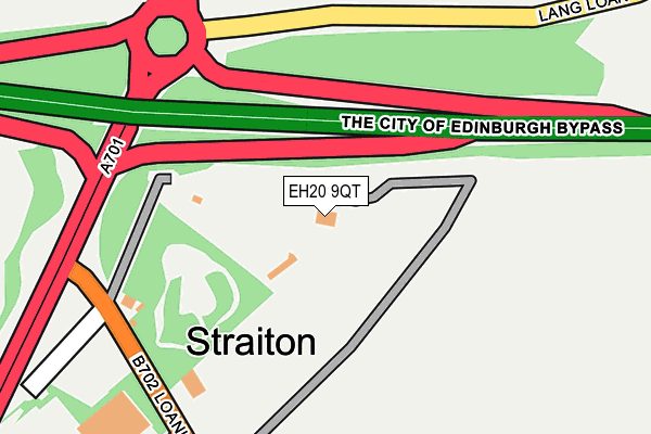 EH20 9QT map - OS OpenMap – Local (Ordnance Survey) EH20 9QT map - OS OpenMap – Local (Ordnance Survey)