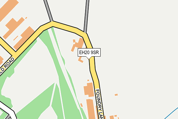 EH20 9SR map - OS OpenMap – Local (Ordnance Survey) EH20 9SR map - OS OpenMap – Local (Ordnance Survey)