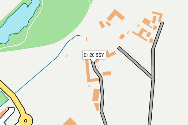 EH20 9SY map - OS OpenMap – Local (Ordnance Survey)