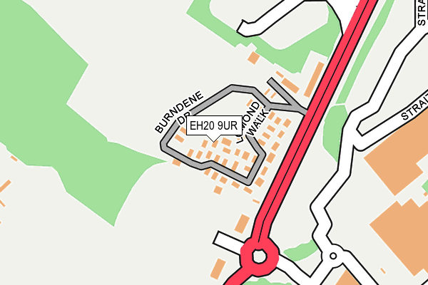 EH20 9UR map - OS OpenMap – Local (Ordnance Survey) EH20 9UR map - OS OpenMap – Local (Ordnance Survey)