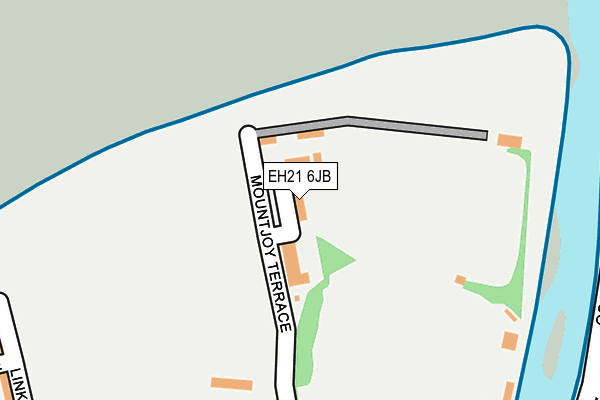 EH21 6JB map - OS OpenMap – Local (Ordnance Survey) EH21 6JB map - OS OpenMap – Local (Ordnance Survey)
