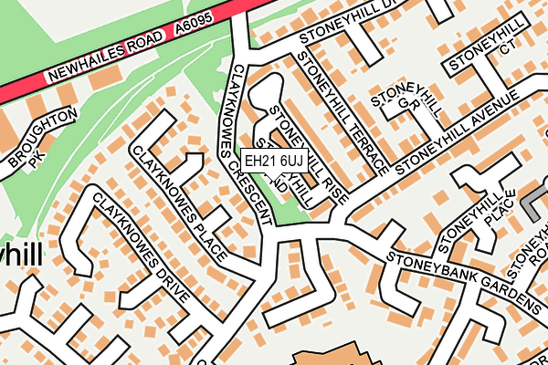 EH21 6UJ map - OS OpenMap – Local (Ordnance Survey) EH21 6UJ map - OS OpenMap – Local (Ordnance Survey)