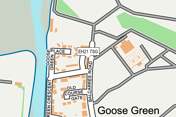 EH21 7SG map - OS OpenMap – Local (Ordnance Survey) EH21 7SG map - OS OpenMap – Local (Ordnance Survey)