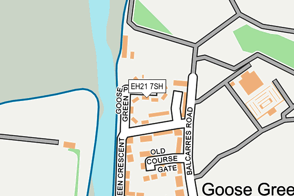 EH21 7SH map - OS OpenMap – Local (Ordnance Survey) EH21 7SH map - OS OpenMap – Local (Ordnance Survey)
