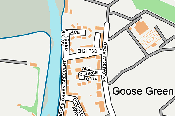 EH21 7SQ map - OS OpenMap – Local (Ordnance Survey) EH21 7SQ map - OS OpenMap – Local (Ordnance Survey)
