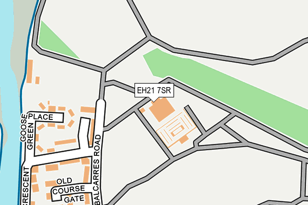 EH21 7SR map - OS OpenMap – Local (Ordnance Survey) EH21 7SR map - OS OpenMap – Local (Ordnance Survey)