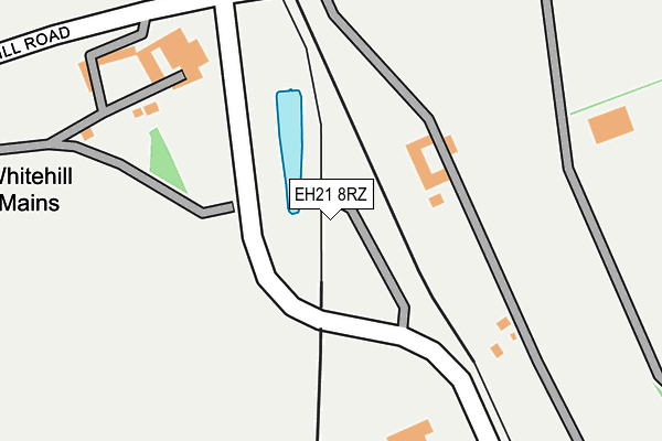 EH21 8RZ map - OS OpenMap – Local (Ordnance Survey) EH21 8RZ map - OS OpenMap – Local (Ordnance Survey)