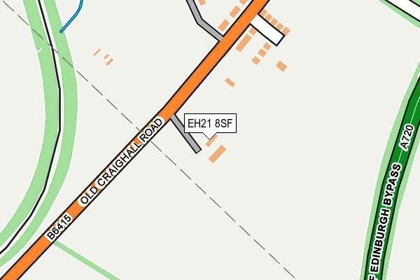 EH21 8SF map - OS OpenMap – Local (Ordnance Survey) EH21 8SF map - OS OpenMap – Local (Ordnance Survey)