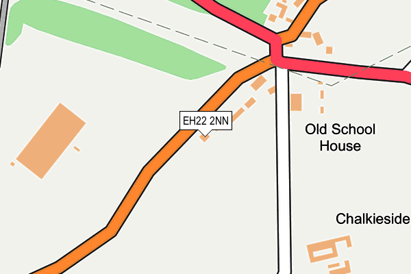EH22 2NN map - OS OpenMap – Local (Ordnance Survey) EH22 2NN map - OS OpenMap – Local (Ordnance Survey)