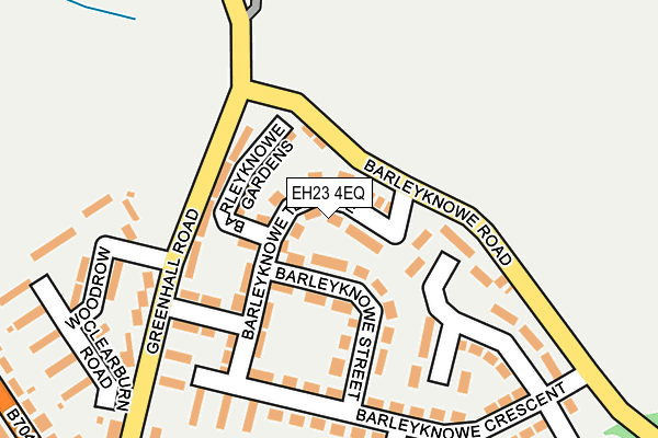 EH23 4EQ map - OS OpenMap – Local (Ordnance Survey) EH23 4EQ map - OS OpenMap – Local (Ordnance Survey)