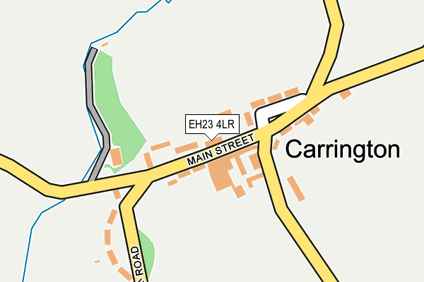 EH23 4LR map - OS OpenMap – Local (Ordnance Survey) EH23 4LR map - OS OpenMap – Local (Ordnance Survey)