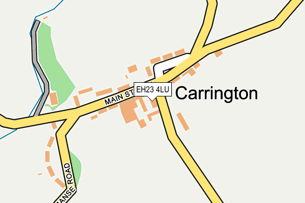 EH23 4LU map - OS OpenMap – Local (Ordnance Survey) EH23 4LU map - OS OpenMap – Local (Ordnance Survey)
