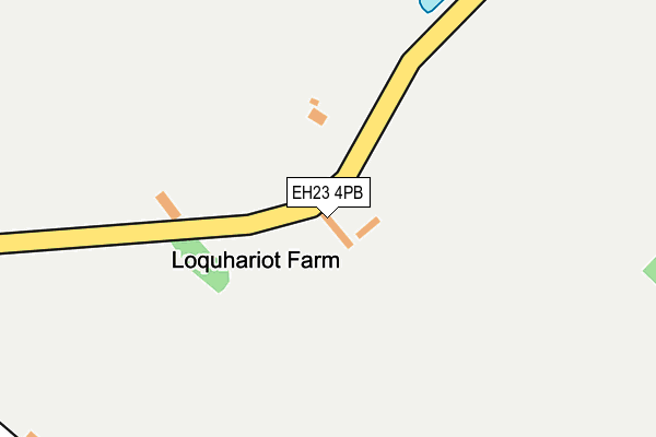 EH23 4PB map - OS OpenMap – Local (Ordnance Survey) EH23 4PB map - OS OpenMap – Local (Ordnance Survey)