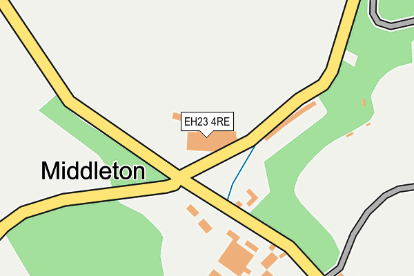 EH23 4RE map - OS OpenMap – Local (Ordnance Survey) EH23 4RE map - OS OpenMap – Local (Ordnance Survey)