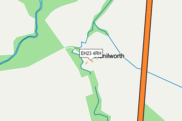 EH23 4RH map - OS OpenMap – Local (Ordnance Survey) EH23 4RH map - OS OpenMap – Local (Ordnance Survey)