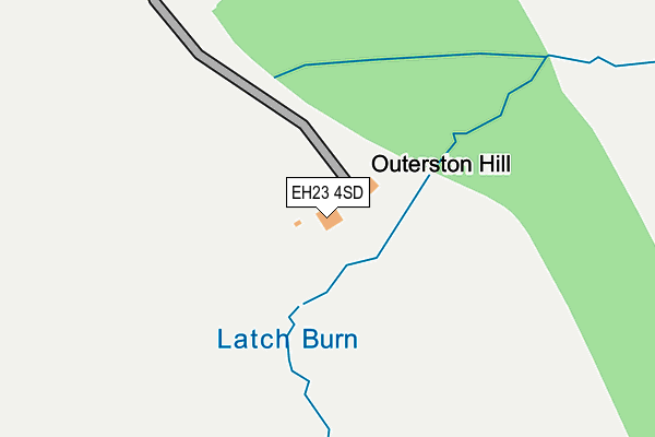 EH23 4SD map - OS OpenMap – Local (Ordnance Survey) EH23 4SD map - OS OpenMap – Local (Ordnance Survey)