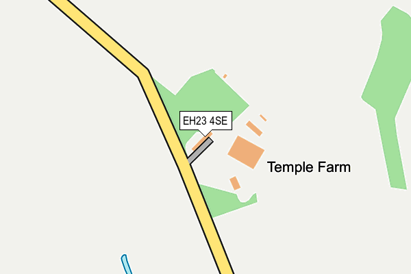 EH23 4SE map - OS OpenMap – Local (Ordnance Survey) EH23 4SE map - OS OpenMap – Local (Ordnance Survey)