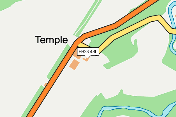 EH23 4SL map - OS OpenMap – Local (Ordnance Survey) EH23 4SL map - OS OpenMap – Local (Ordnance Survey)