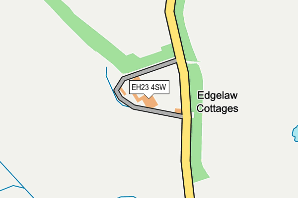 EH23 4SW map - OS OpenMap – Local (Ordnance Survey) EH23 4SW map - OS OpenMap – Local (Ordnance Survey)
