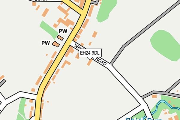 EH24 9DL map - OS OpenMap – Local (Ordnance Survey) EH24 9DL map - OS OpenMap – Local (Ordnance Survey)