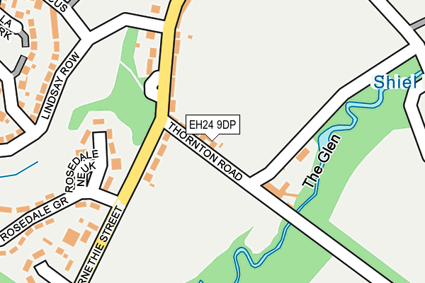 EH24 9DP map - OS OpenMap – Local (Ordnance Survey) EH24 9DP map - OS OpenMap – Local (Ordnance Survey)