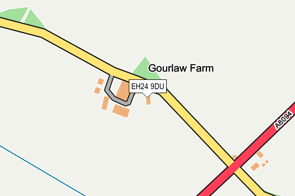 EH24 9DU map - OS OpenMap – Local (Ordnance Survey) EH24 9DU map - OS OpenMap – Local (Ordnance Survey)
