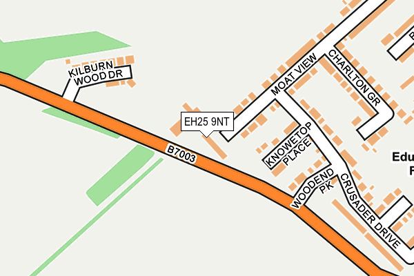 EH25 9NT map - OS OpenMap – Local (Ordnance Survey) EH25 9NT map - OS OpenMap – Local (Ordnance Survey)