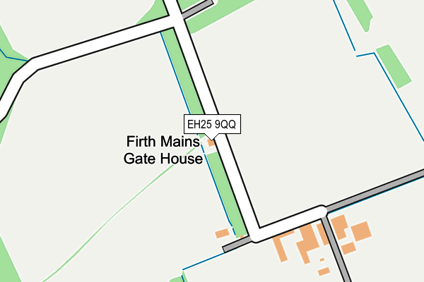 EH25 9QQ map - OS OpenMap – Local (Ordnance Survey) EH25 9QQ map - OS OpenMap – Local (Ordnance Survey)