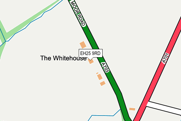 EH25 9RD map - OS OpenMap – Local (Ordnance Survey) EH25 9RD map - OS OpenMap – Local (Ordnance Survey)
