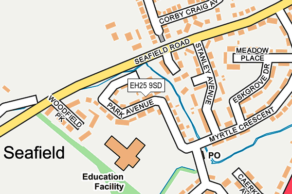 EH25 9SD map - OS OpenMap – Local (Ordnance Survey) EH25 9SD map - OS OpenMap – Local (Ordnance Survey)