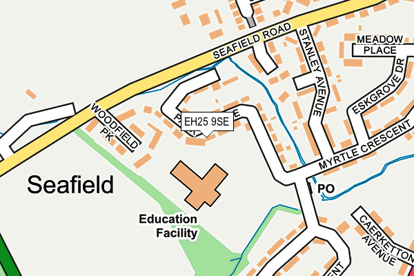 EH25 9SE map - OS OpenMap – Local (Ordnance Survey) EH25 9SE map - OS OpenMap – Local (Ordnance Survey)