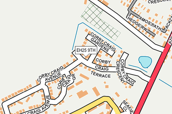 EH25 9TH map - OS OpenMap – Local (Ordnance Survey) EH25 9TH map - OS OpenMap – Local (Ordnance Survey)
