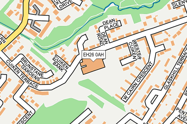 EH26 0AH map - OS OpenMap – Local (Ordnance Survey) EH26 0AH map - OS OpenMap – Local (Ordnance Survey)