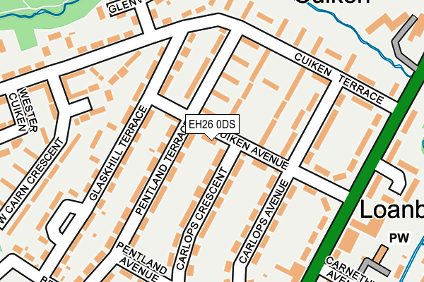 EH26 0DS map - OS OpenMap – Local (Ordnance Survey) EH26 0DS map - OS OpenMap – Local (Ordnance Survey)