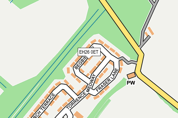 EH26 0ET map - OS OpenMap – Local (Ordnance Survey) EH26 0ET map - OS OpenMap – Local (Ordnance Survey)