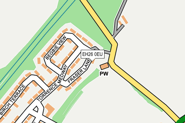 EH26 0EU map - OS OpenMap – Local (Ordnance Survey) EH26 0EU map - OS OpenMap – Local (Ordnance Survey)