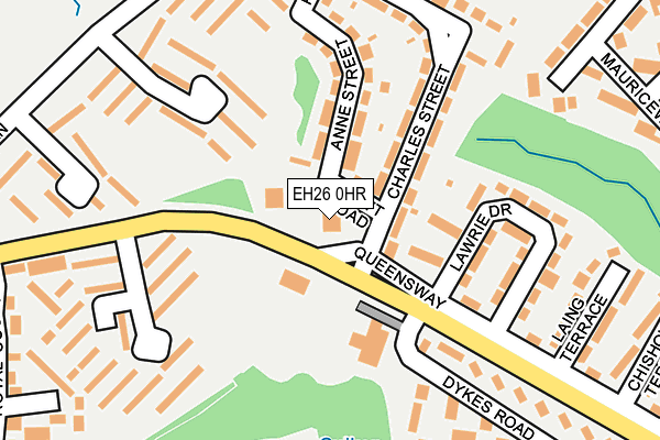 EH26 0HR map - OS OpenMap – Local (Ordnance Survey) EH26 0HR map - OS OpenMap – Local (Ordnance Survey)