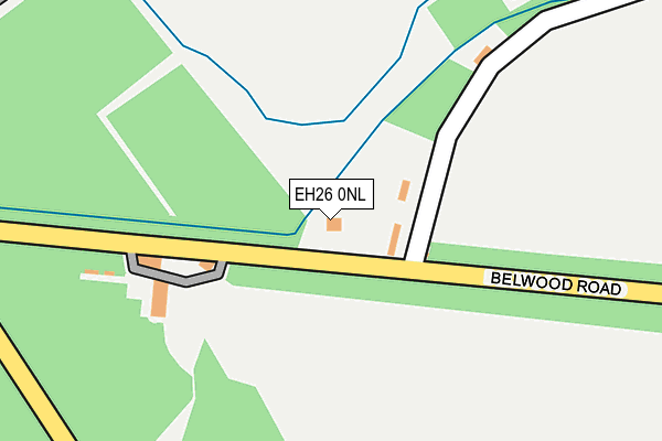 EH26 0NL map - OS OpenMap – Local (Ordnance Survey) EH26 0NL map - OS OpenMap – Local (Ordnance Survey)