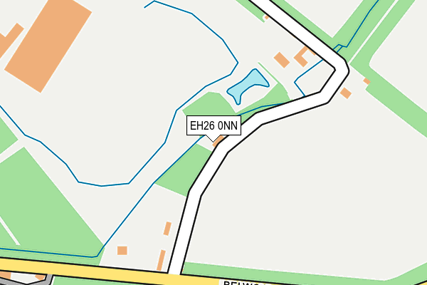 EH26 0NN map - OS OpenMap – Local (Ordnance Survey) EH26 0NN map - OS OpenMap – Local (Ordnance Survey)