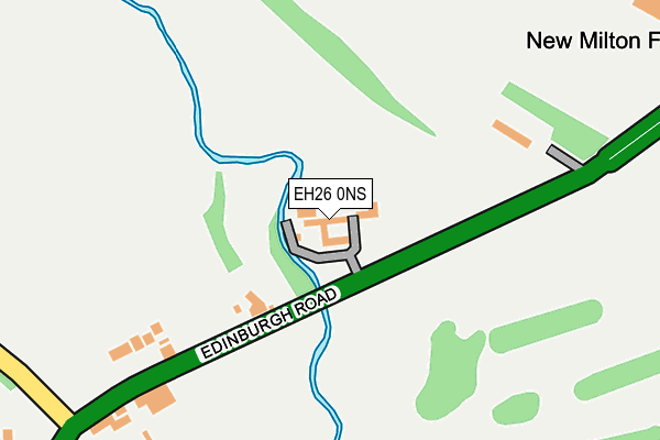 EH26 0NS map - OS OpenMap – Local (Ordnance Survey) EH26 0NS map - OS OpenMap – Local (Ordnance Survey)